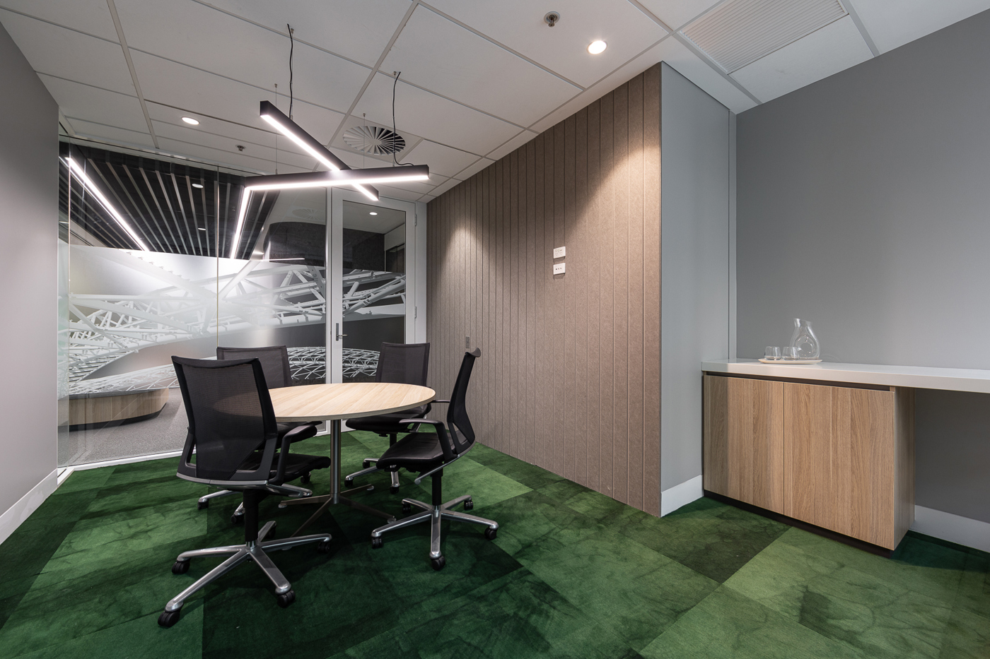 Interior fitout delivered by Hub Interiors