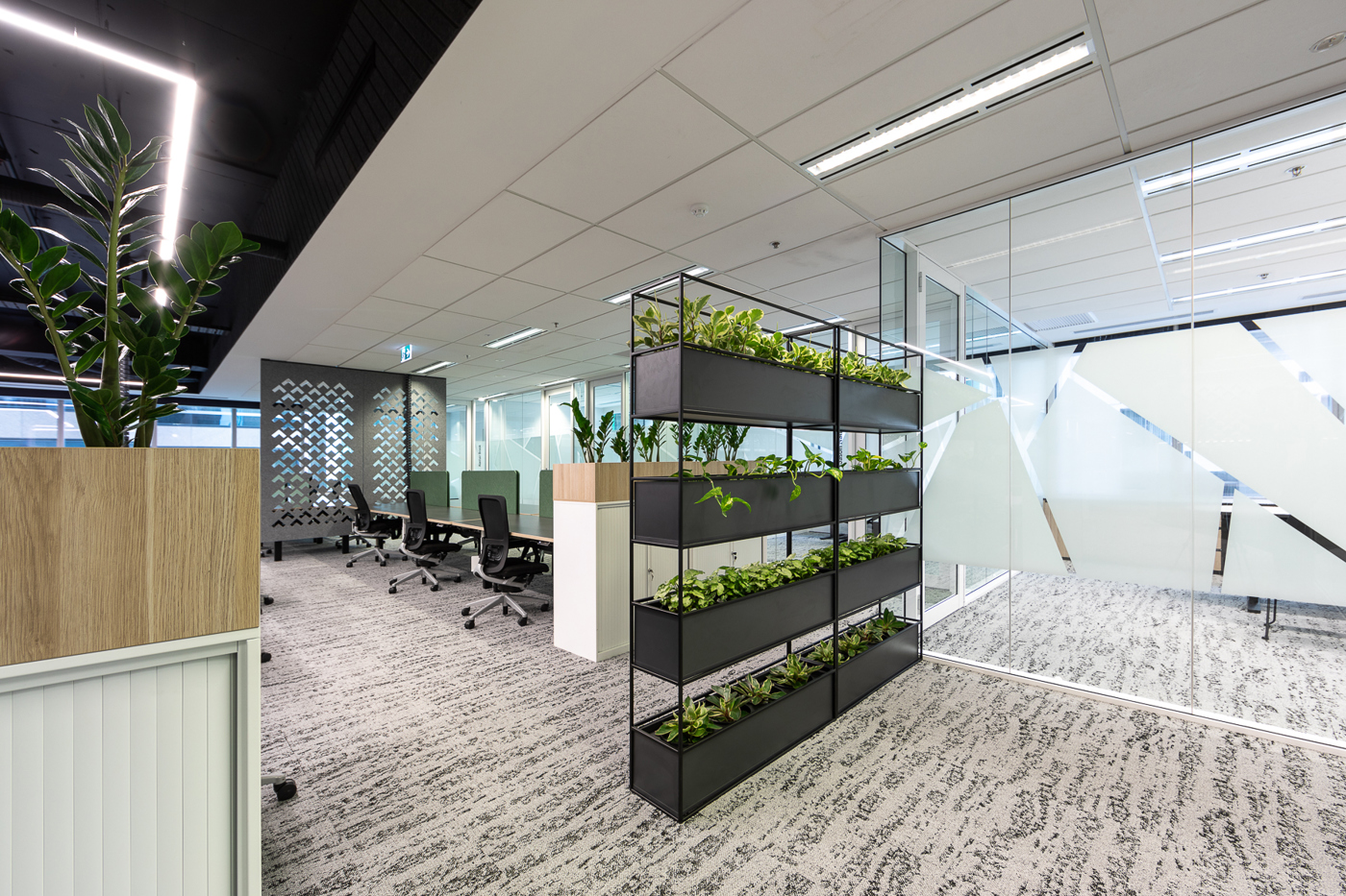 Commercial interior by Hub Interiors