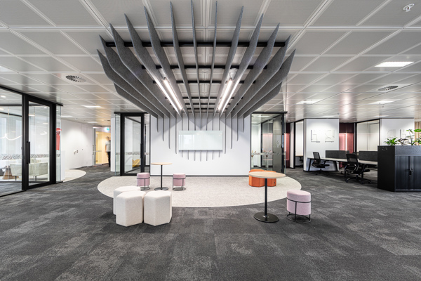 Booth seating, 150 St Georges Terrace