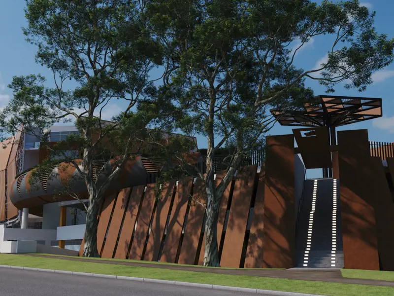 Commercial fitout delivered by Hub Interiors, Perth