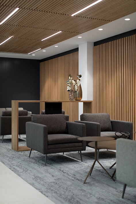 186 St Georges Terrace Lobby | Hub Interiors