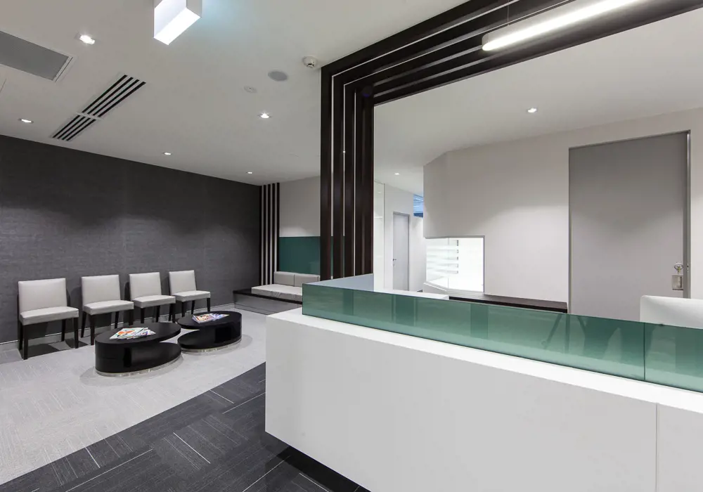 Fitout delivered by Hub Interiors, Perth